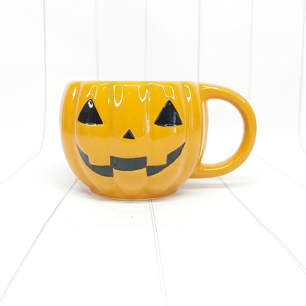 Pumpkin Orange Halloween Mug